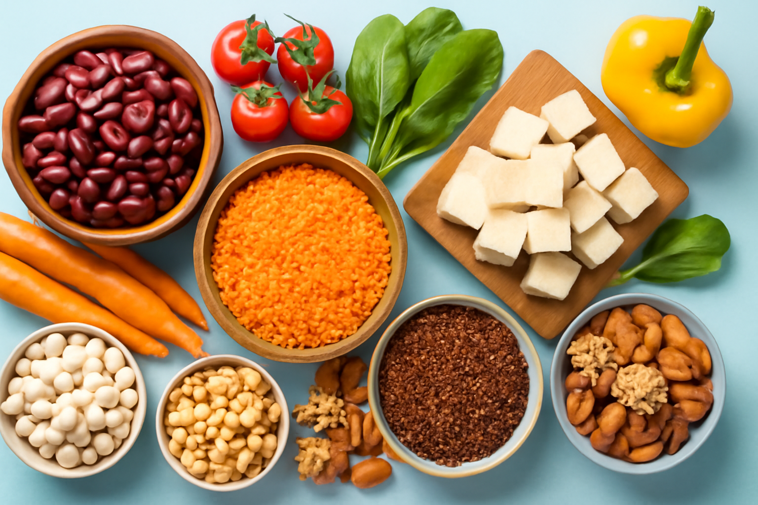 Sustainable protein sources for vegetarians, Vegetarian protein sources, Plant-based proteins, Eco-friendly protein options, Sustainable plant proteins