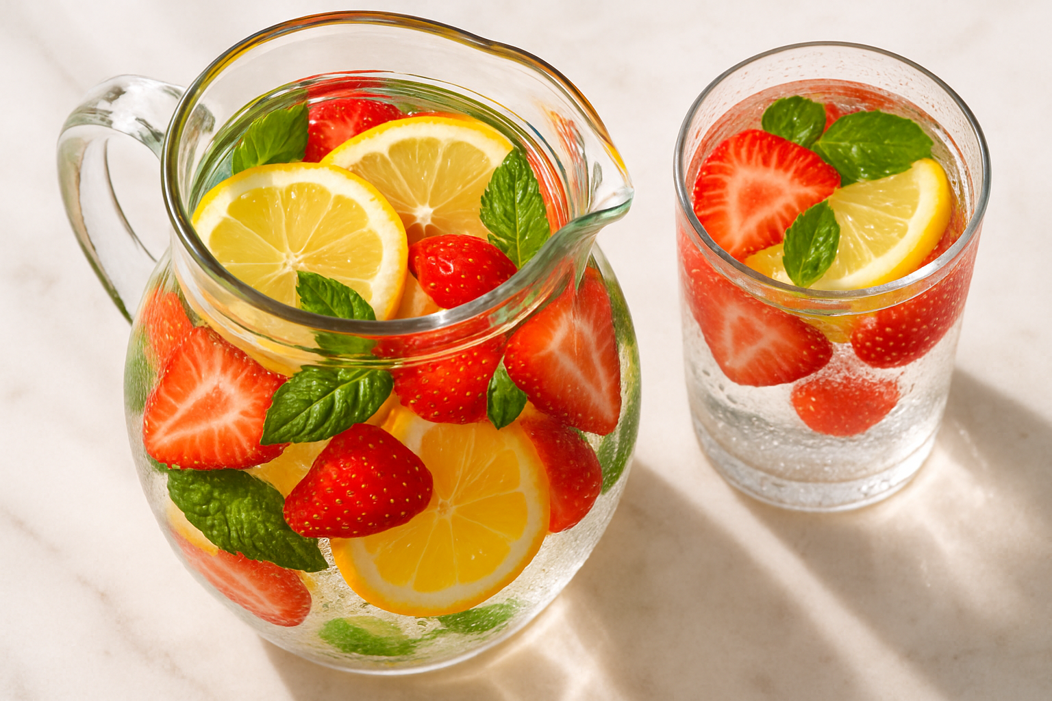 fruit infused water, how to make water taste better, add fruit to water, flavored water recipes, hydration tips